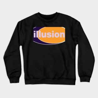 Illusion Tee Crewneck Sweatshirt